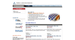 Desktop Screenshot of generallaboratoryproducts.com